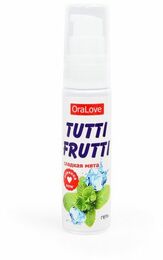 Съедобная смазка OraLove tutti-frutti, Мята, 30 г