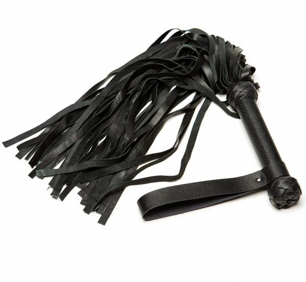 Плетка Leather Turkish Head Knot, Black