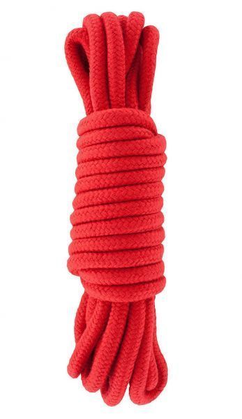 Веревка для бондажа BONDAGE ROPE 5M, Red