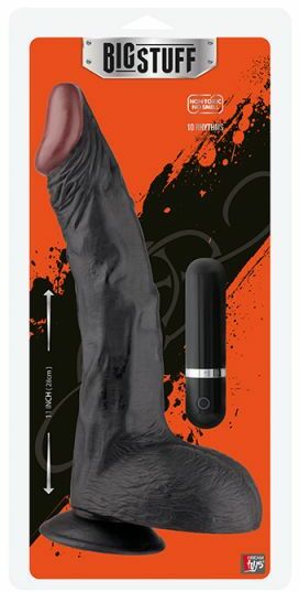 Вибромассажер BIGSTUFF 11INCH, BLACK