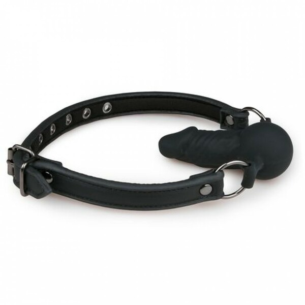 Кляп EASYTOYS BALL GAG WITH SILICONE DONG