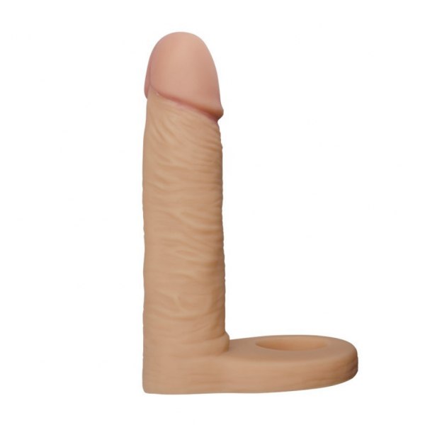 Анальная насадка 5.8" The Ultra Soft Double, Flesh