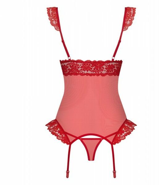 Корсет Obsessive 863-COR-3 corset & thong S/M