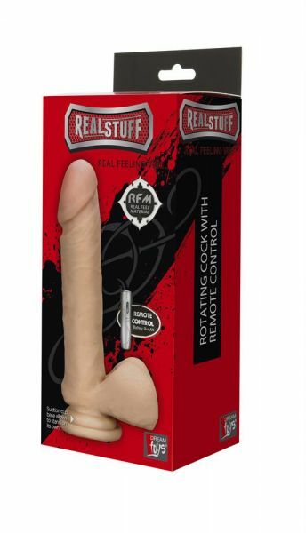 Вибромассажер с вращением REALISTX 7INCH ROTATING VIBRATOR 7FUNCT.