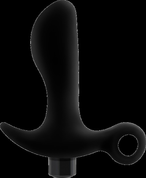Анальная пробка Blush Anal Adventures Platinum Silicone Vibrating Pros