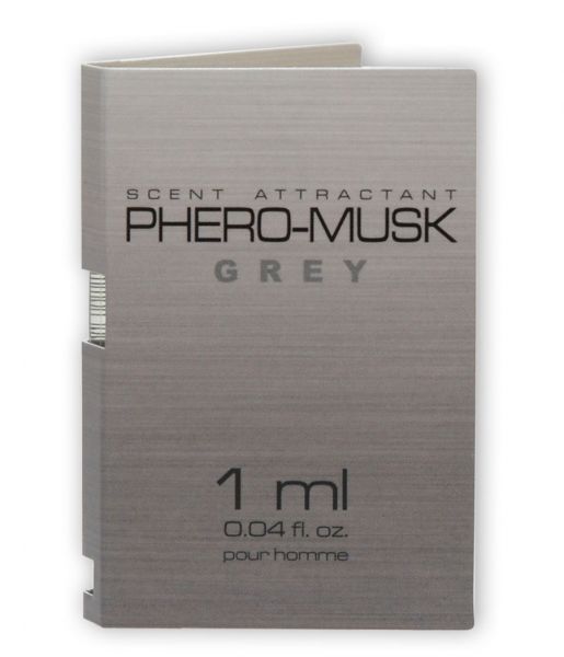 Духи с феромонами мужские PHERO-MUSK GREY, 1 мл