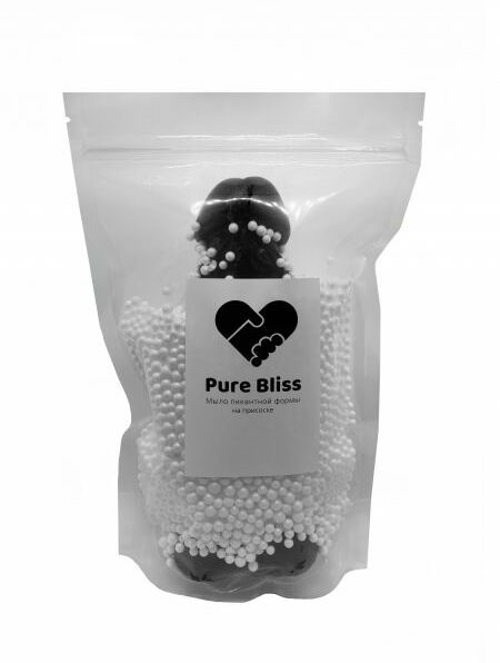 Мыло пикантной формы Pure Bliss - black size XL