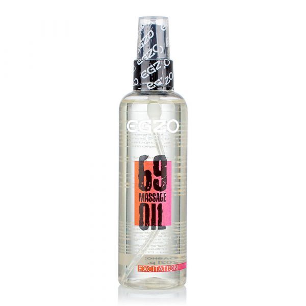 Возбуждающее массажное масло 69 MASSAGE OIL EXCITATION с витамином E, 100 мл