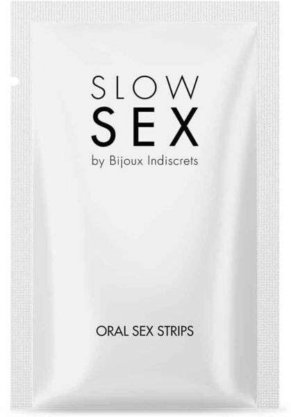 Полоски для орального секса Bijoux Indiscrets SLOW SEX - Oral sex strips