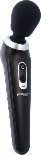 Мощный вибромассажер PalmPower EXTREME - Black водонепроницаемый, с плавной регулировкой