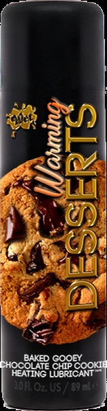 Съедобный лубрикант 4 в 1 WET Warming Desserts Baked Gooey Chocolate Chip Cookie 89 мл