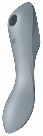 Вакуумный стимулятор с вибрацией Satisfyer Curvy Trinity 3 BlueGrey