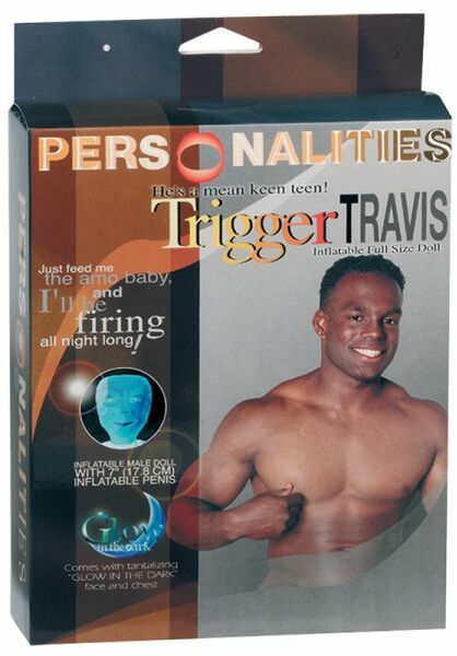 Секс кукла Trigger Travis: glow in the dark
