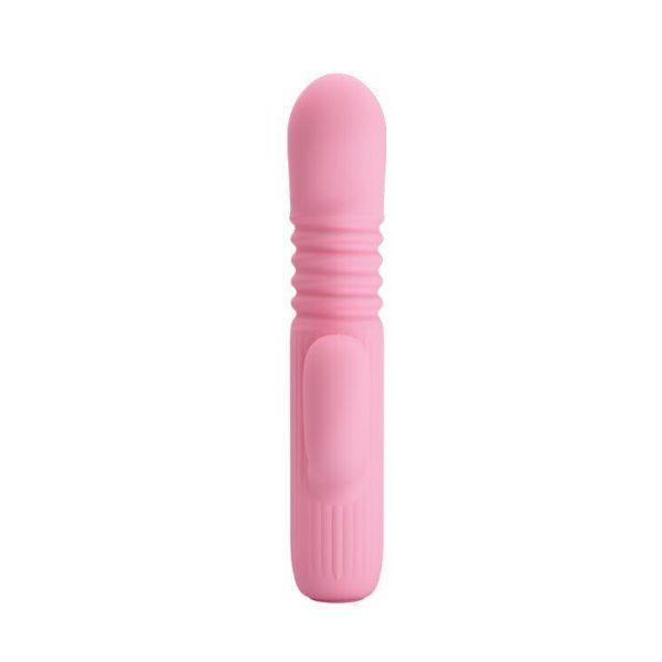 Вибромассажер с поступательным движением Leopold, Light Pink