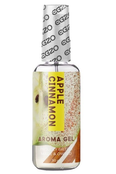 Оральный гель-лубрикант AROMA GEL - Apple Cinnamon, 50 мл