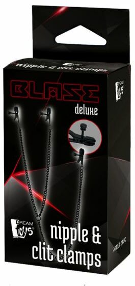 Зажимы для сосков и клитора BLAZE DELUXE NIPPLE & CLIT CLAMPS