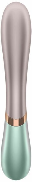Смарт вибратор-кролик с подогревом Satisfyer Hot Lover Green