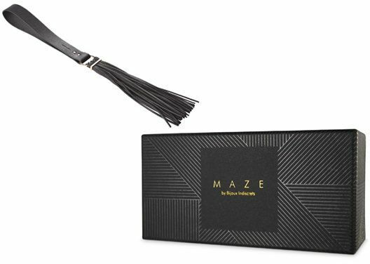 Флоггер Bijoux Indiscrets MAZE - Tassel Flogger Black