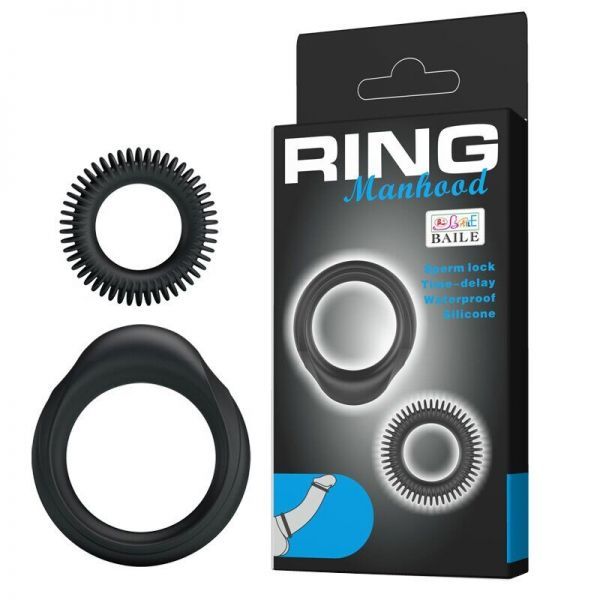 Набор эрекционных колец RING Manhood