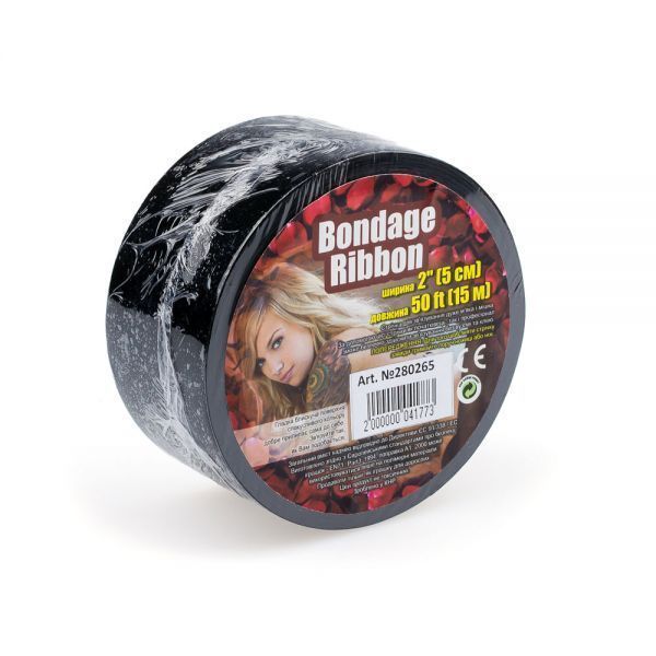 Лента для бондажа BONDAGE RIBBON, Black