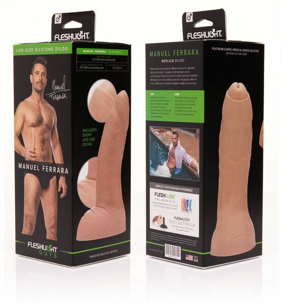 Фаллоимитатор Fleshlight Guys: Manuel Ferrara Dildo, по слепку пениса
