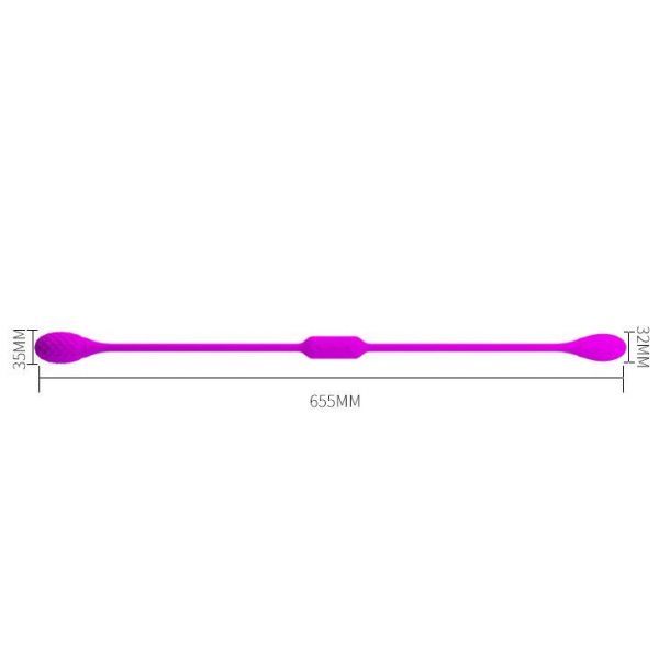 Гибкий вибростимулятор унисекс Dream Lover's Whip, Purple