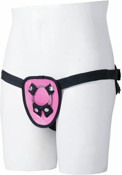 T111667 Трусики HARNESS с кольцами STRAP ON HARNESS PINK