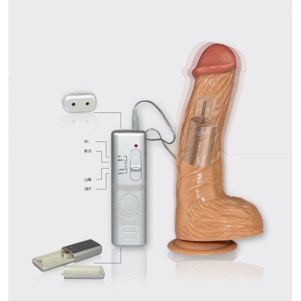 Вибромассажер 8.7" Real Extreme Extra Girth Vibrating
