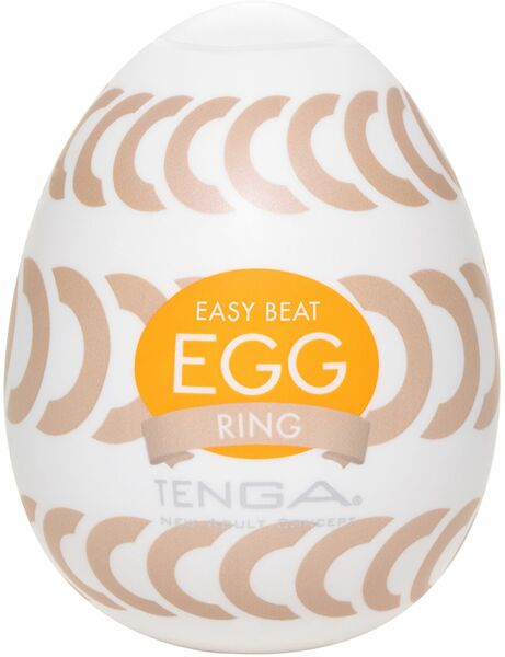 Мастурбатор-яйцо Tenga Egg Ring с ассиметричным рельефом