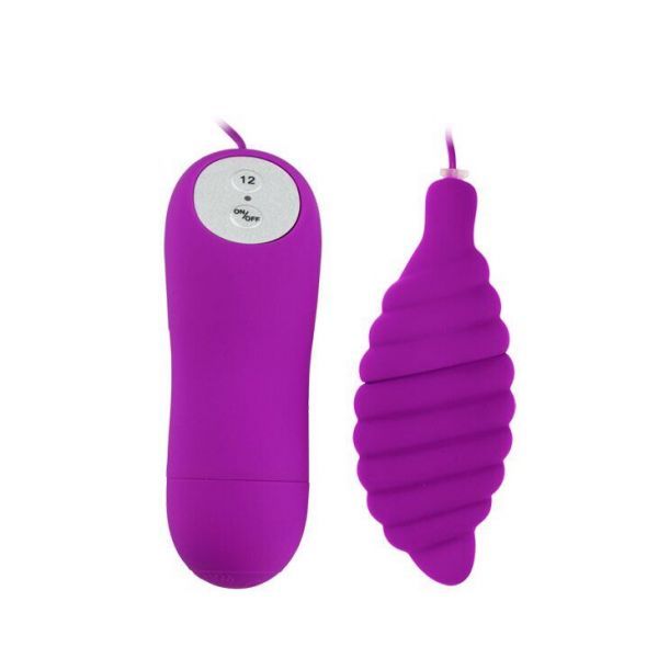 Виброяйцо PLEASURE SHEL SPIRAL, Purple