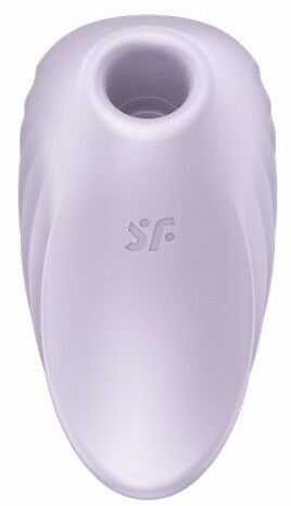 Вакуумный клиторальный стимулятор с вибрацией Satisfyer Pearl Diver Violet