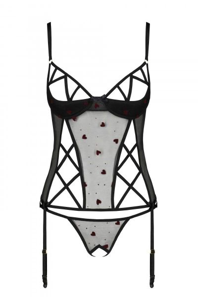 LOVELIA CORSET black L/XL - Passion