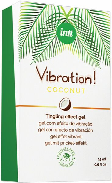 Жидкий вибратор Intt Vibration Coconut Vegan (15 мл)