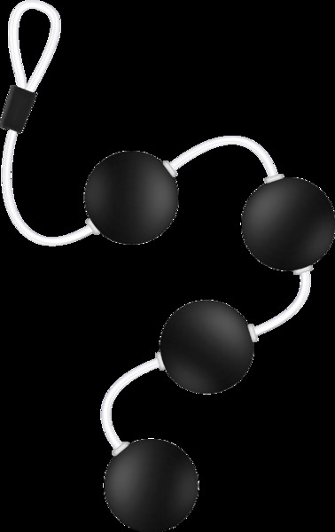 Анальные шарики Blush Anal Adventures Pleasure Balls - Black