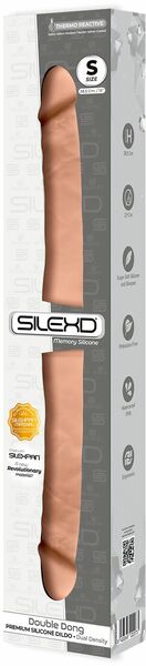 Фаллоимитатор двойной SIlexD Model 1 Double Dong S FleshSZ02 Flesh