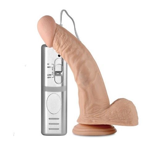 Вибромассажер 8.5" Real Extreme Dildo, Flesh