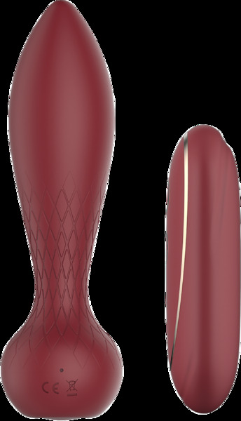 Анальный вибратор с дистанционным управлением Dream Toys ROMANCE ROMY