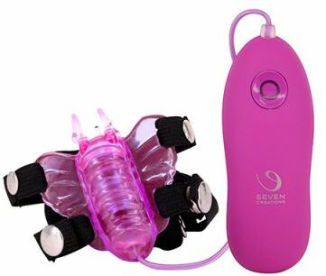 Вибромассажер клиторальный BUTTERFLY STIMULATOR PURPLE