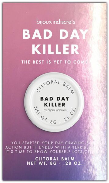 Бальзам для клитора Bijoux Indiscrets Bad Day Killer (Наслаждайся каждым днем), разогревающий