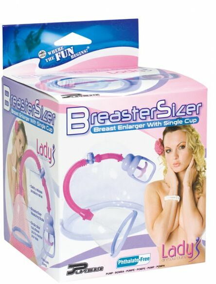 Вакуумная помпа для груди Breast Sizer singel cup