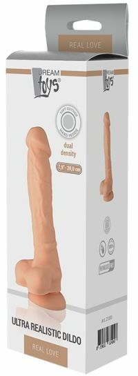Фаллоимитатор силиконовый DREAM TOYS DUAL DENSITY DILDO