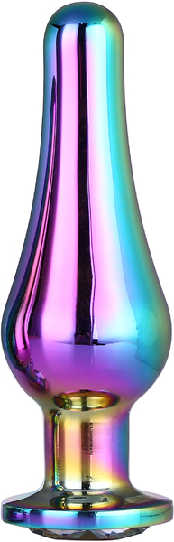 DT21822 Анальная пробка конической формы Dream Toys GLEAMING LOVE COLOURED PLEASURE PLUG L