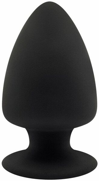 Анальная пробка SilexD (Model 1 size M) двухслойная, силикон+Silexpan, диаметр 6,2 см