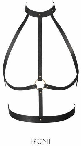 Портупея Bijoux Indiscrets MAZE - H Harness Black