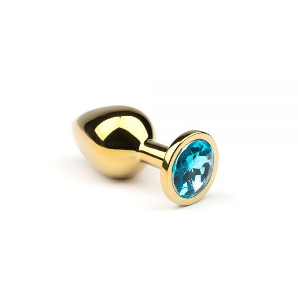Анальная пробка,Gold Topaz, M
