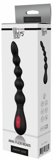 DT21598 Гибкие анальные вибробусы CHEEKY LOVE ANAL FLEXI BEADS