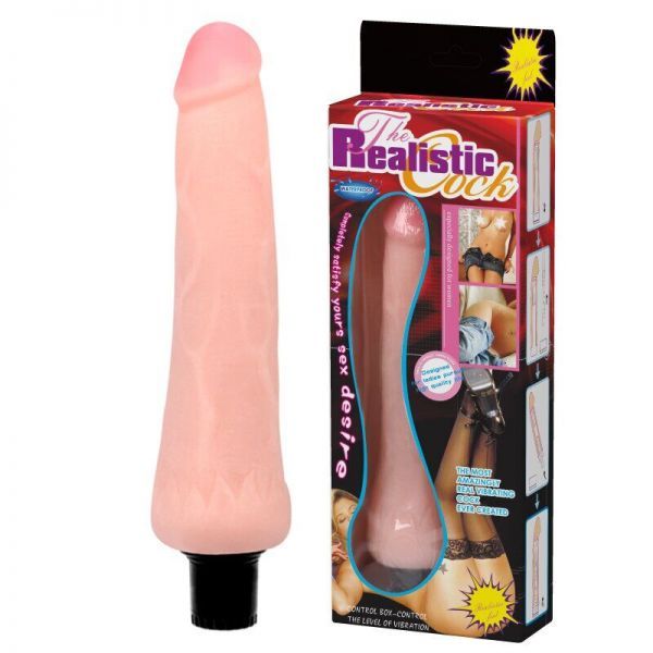 Вибромассажер The Realistic Cock, Flesh