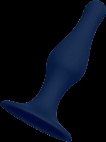 DT21711 Анальная пробка CHEEKY LOVE SILICONE PLUG LARGE BLUE