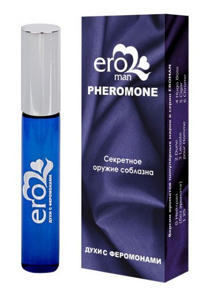 Духи с феромонами мужские Eroman №3 LACOSTE POUR HOMME, 10 мл