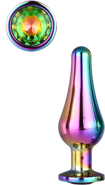 DT21820 Анальная пробка конической формы Dream Toys GLEAMING LOVE COLOURED PLEASURE PLUG S
